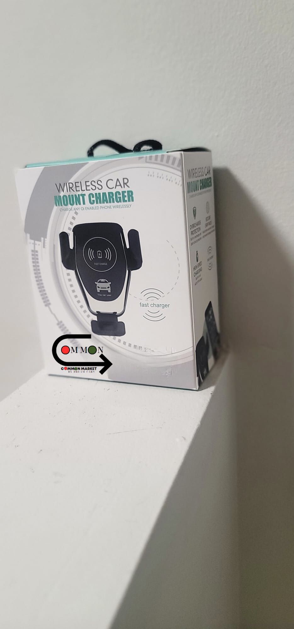 EASY PLUG AND USE WIRELESS PHONE CHARGER HOLDER
